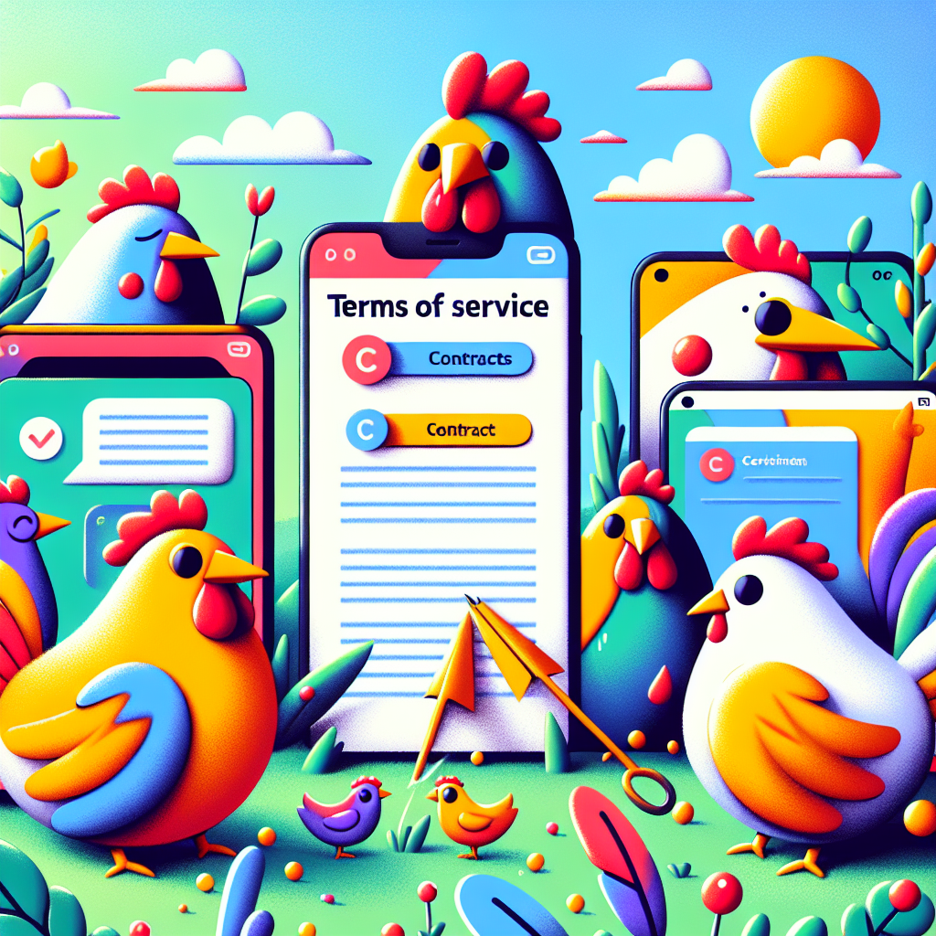 Image representing the terms of service